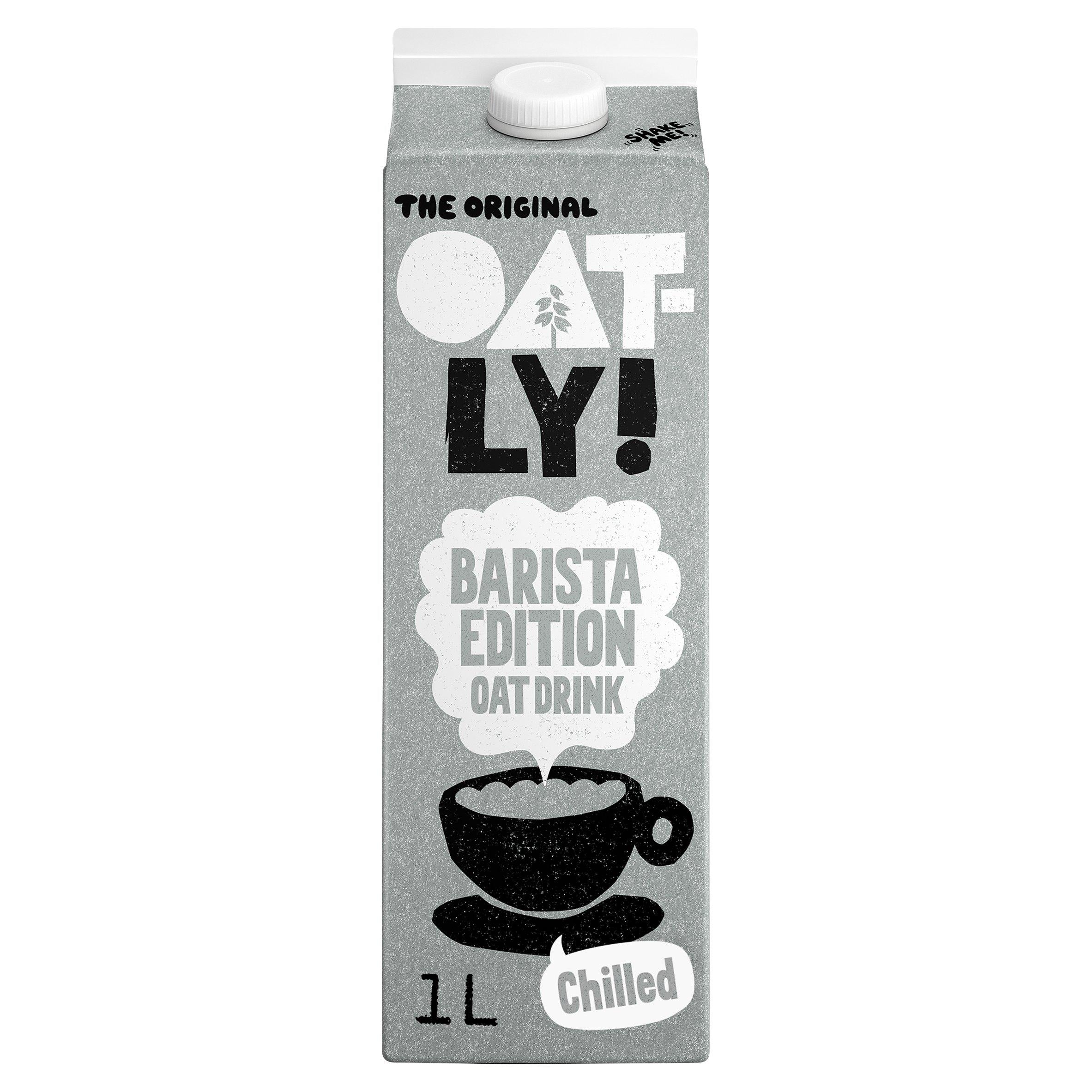 Oatly Oat Drink Barista Edition Chilled 1L GOODS Sainsburys   