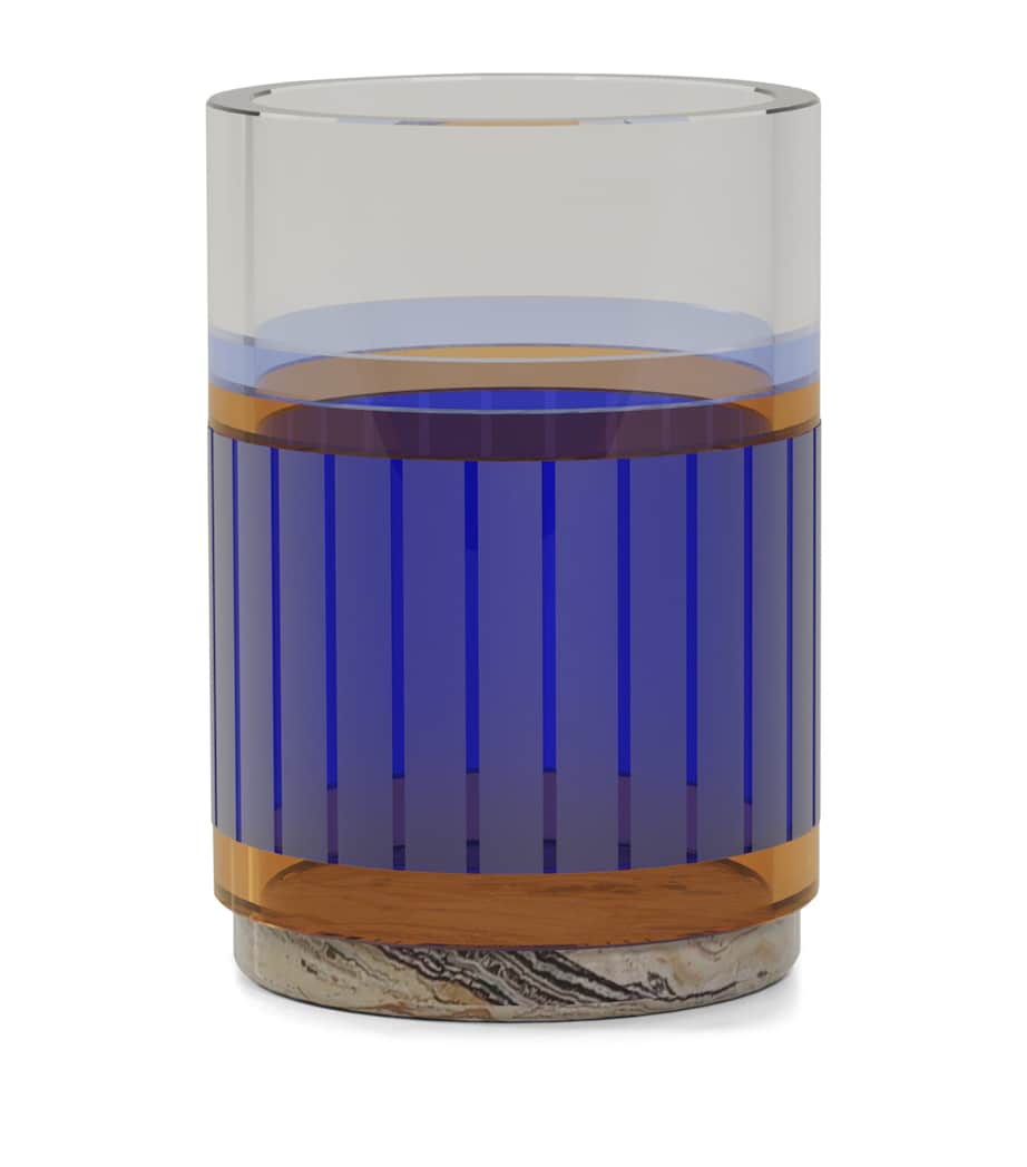 Reflections Copenhagen crystal wastebasket Harmonia, imported from the UK