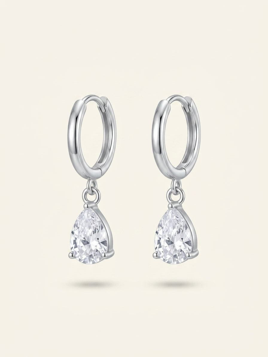 Vivienne Westwood Lucrece crystal-embellished brass earrings pair, UK version