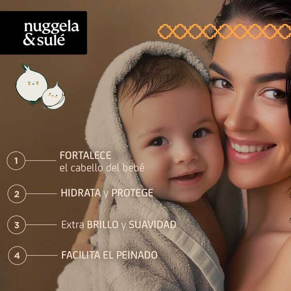 Nuggela & Sule Baby Shampoo Extra Soft Vitamin E 250 ml, imported from the UK
