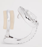 Messika My Twin white gold clip-on earring 0.23ct (British brand)