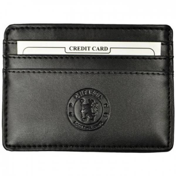 Chelsea FC embossed crest card wallet (British brand)
