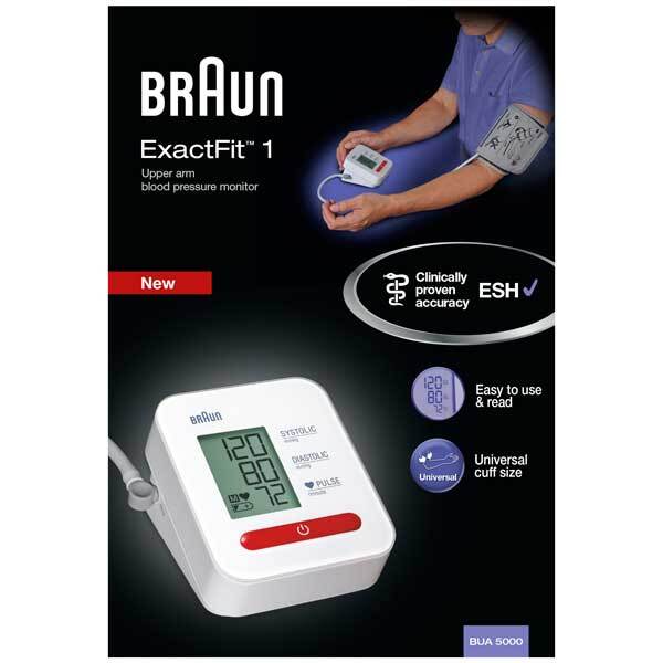 Braun Blood Pressure Monitor Exactfit 1