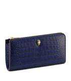 Bvlgari Serpenti Forever alligator leather wallet (British brand)