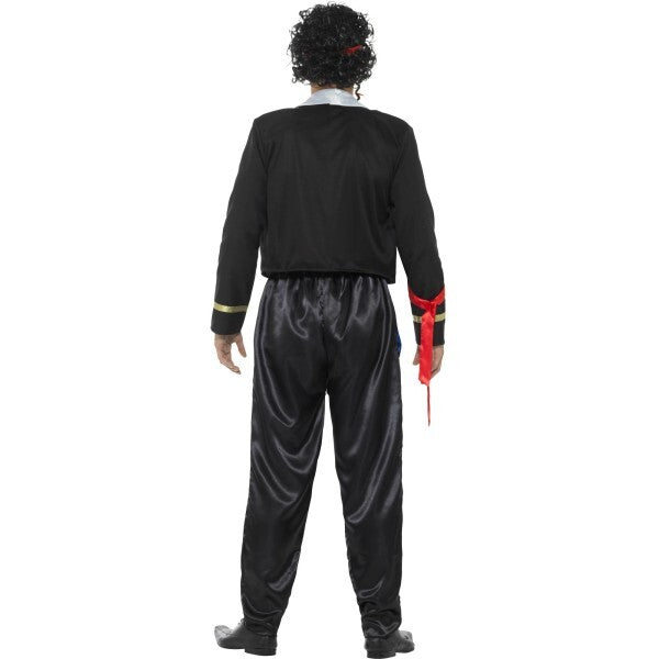 Smiffys 80s New Romantic costume black (British brand)
