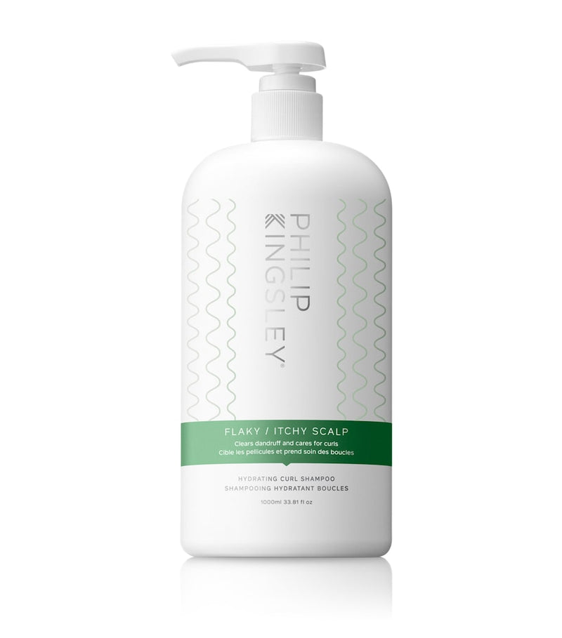 Philip Kingsley Flaky Itchy Scalp Hydrating Curl Shampoo 1L, imported from the UK