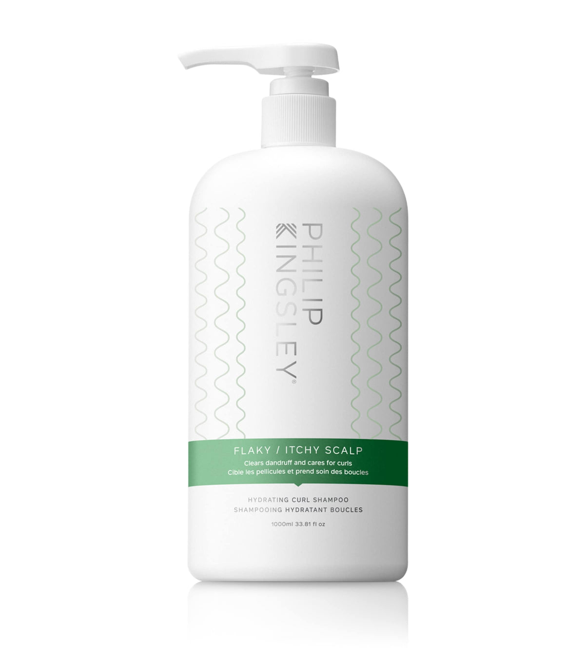 Philip Kingsley Flaky Itchy Scalp Hydrating Curl Shampoo 1L, imported from the UK
