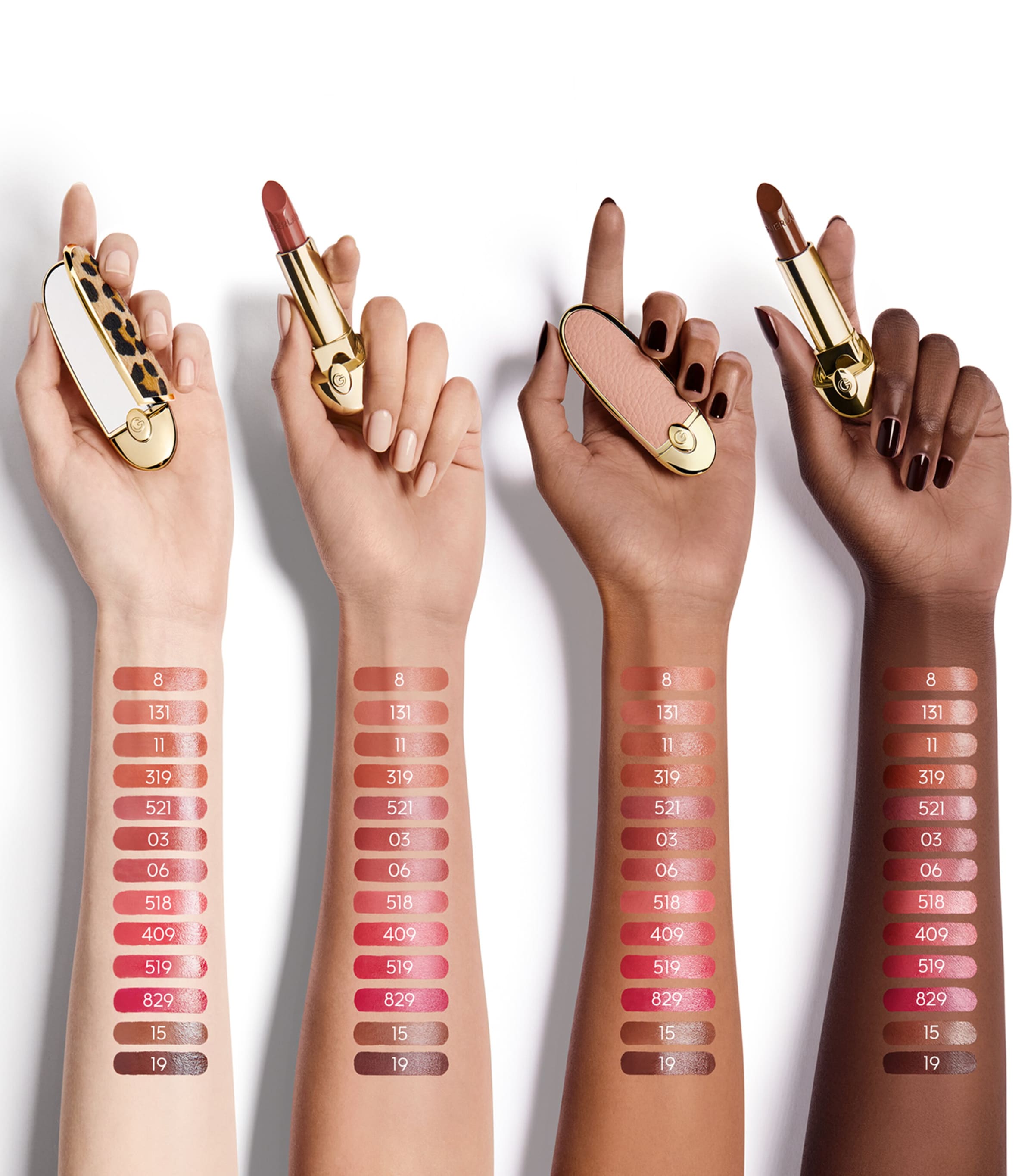 Guerlain Rouge G Ultra-Care Satin Lipstick refill, UK version