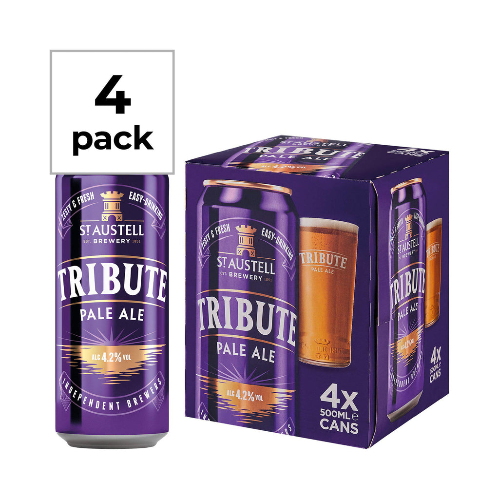 St Austell Brewery Tribute Ale 4x500ml