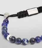 Nialaya dumortierite beaded bracelet (British brand)