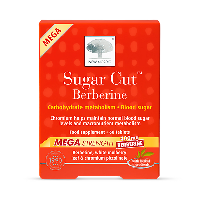 New Nordic Sugar Cut Berberine supplement 60 tablets (British brand)