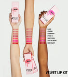 Kylie Cosmetics Velvet Lip Kit with liquid lipstick and liner, UK version