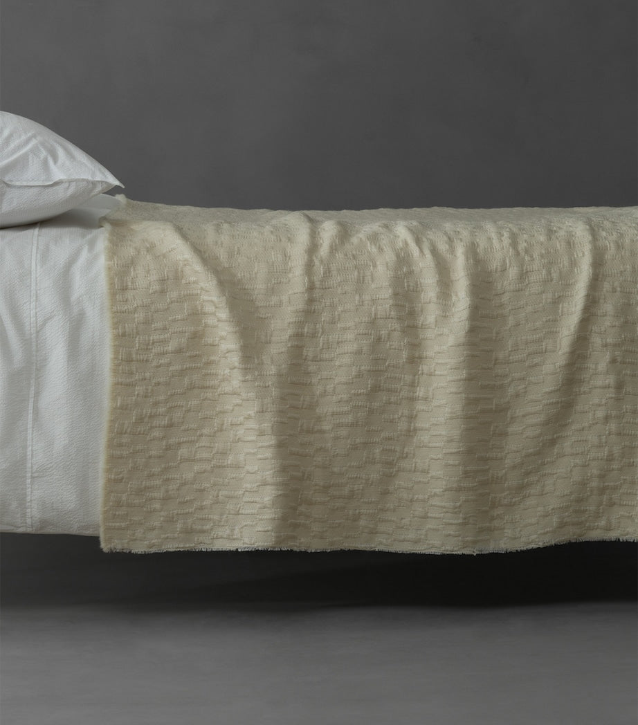Society Limonta Alpaca-Wool-Silk Layal blanket 240x260cm (British brand)