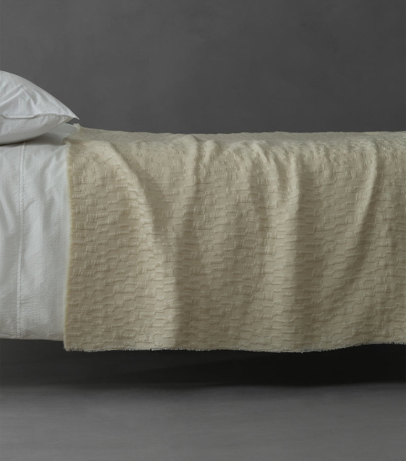 Society Limonta Alpaca-Wool-Silk Layal blanket 240x260cm (British brand)
