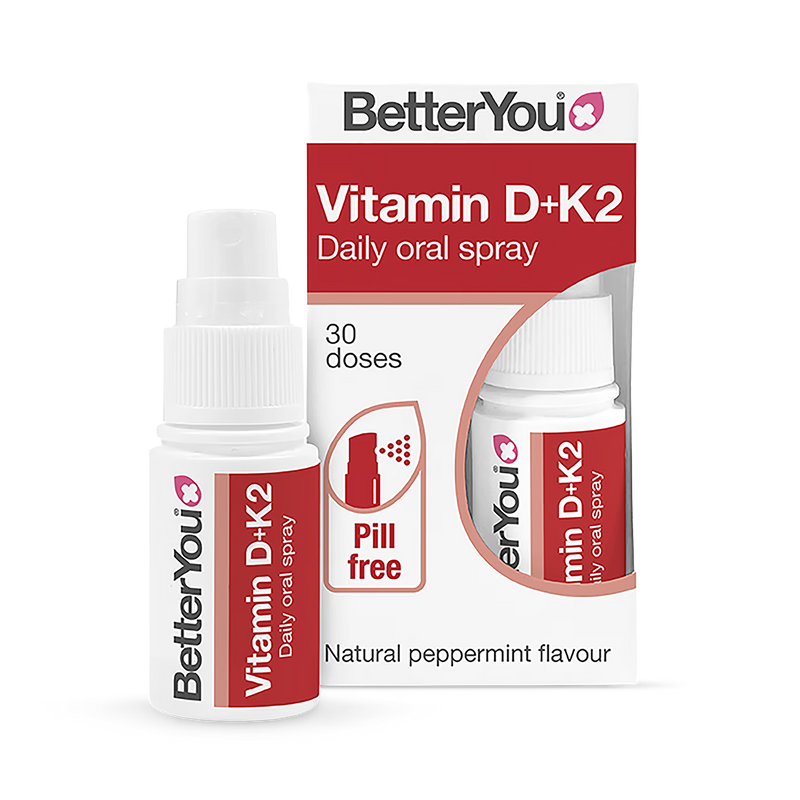 BetterYou Vitamin D3 + K2 spray 12ml - British product