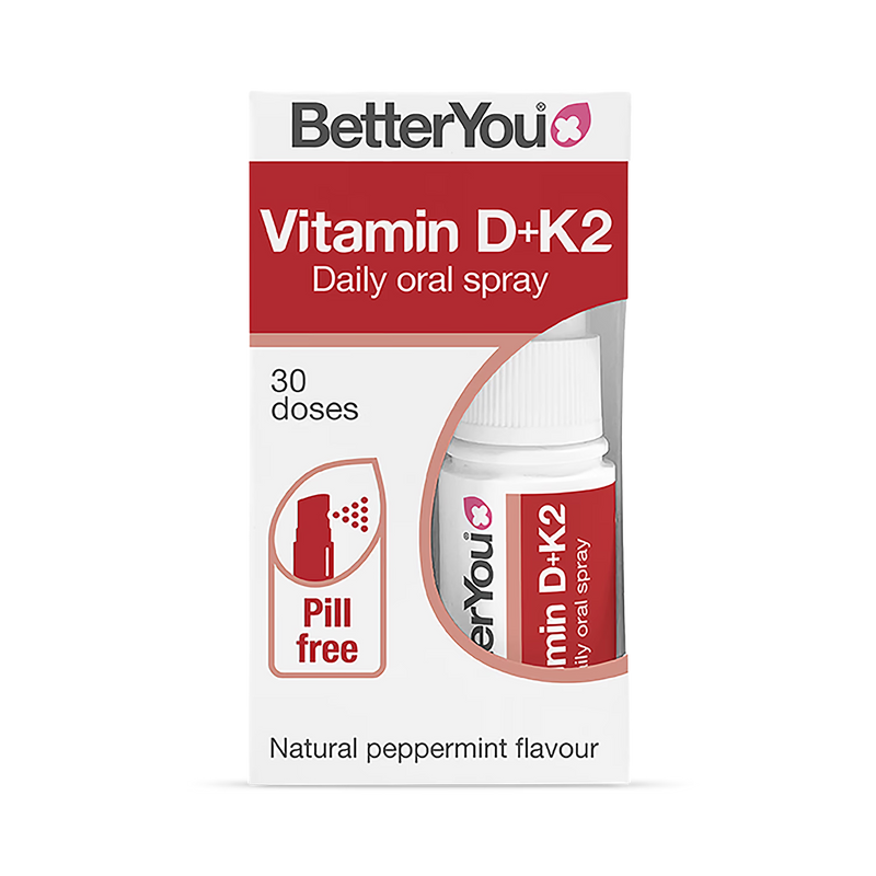 BetterYou Vitamin D3 + K2 spray 12ml - British product
