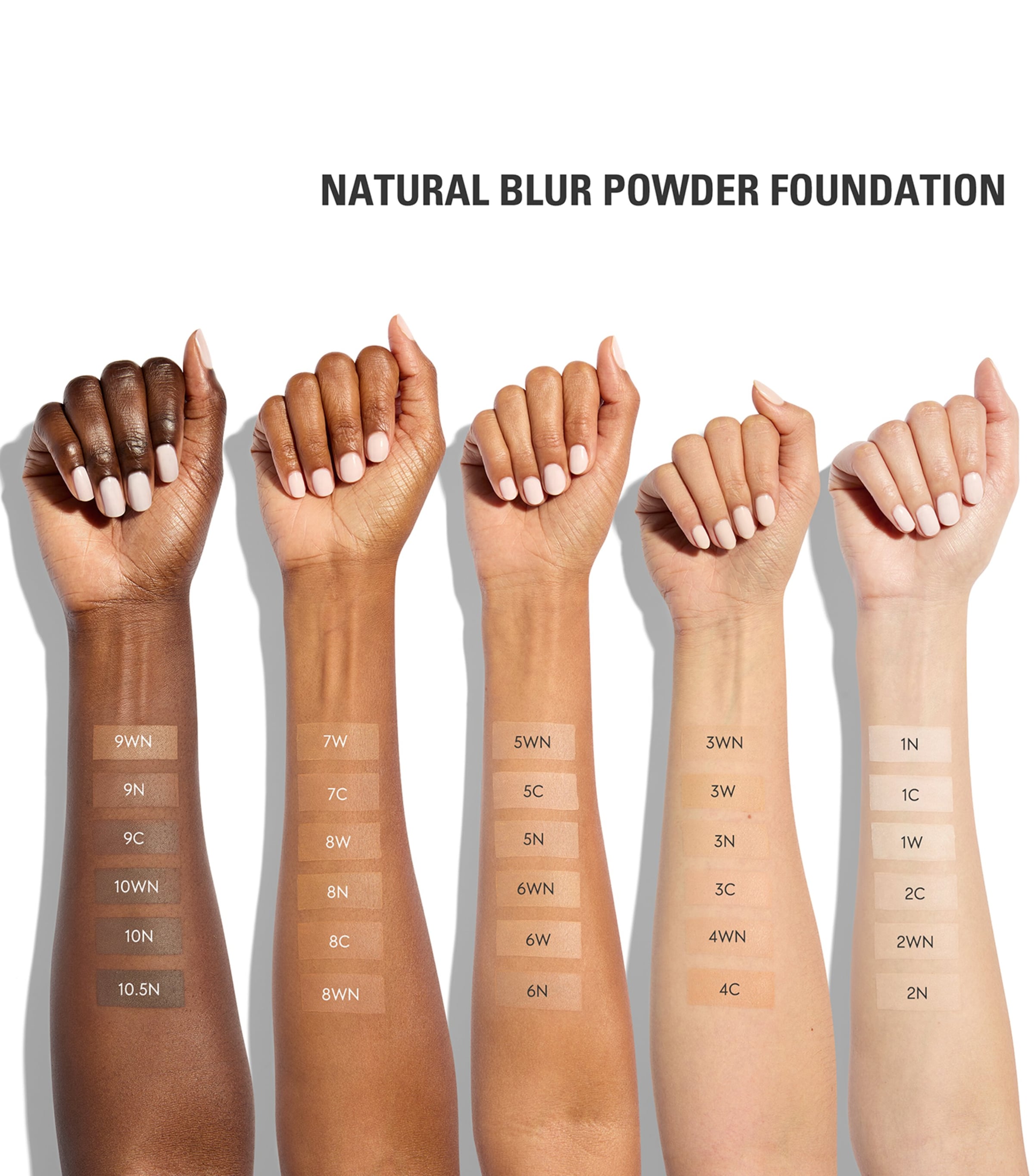 Kylie Cosmetics Natural Blur powder foundation, UK version