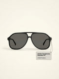 Gucci GG1042S acetate aviator sunglasses - British product