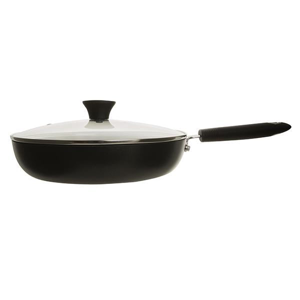 Habitat Aluminium Saute Pan Black GOODS Sainsburys   