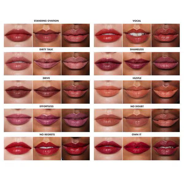 Elf Satin Finish Lipstick No Regrets, UK version