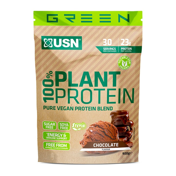 USN 100% Plant Protein Vanilla 900g GOODS Holland&Barrett Chocolate  