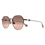Moncler rose gold women's sunglasses ML0156-K (British brand)