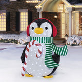 5ft (152 cm) Penguin with LED Lights