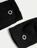 Cotton rich cushioned anklets 5-pack, imported from the UK