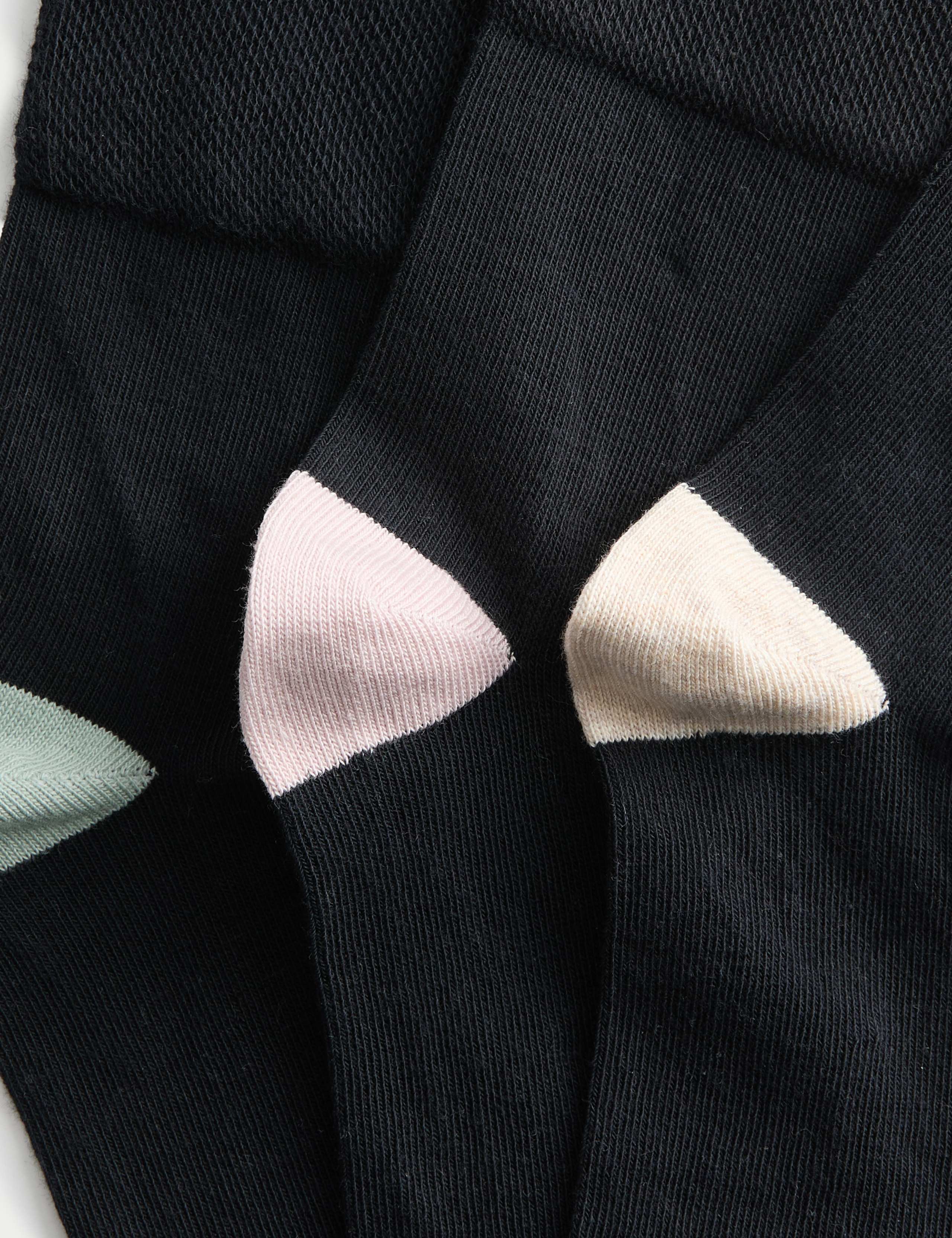 M&S ankle socks 5pk cotton rich - British product