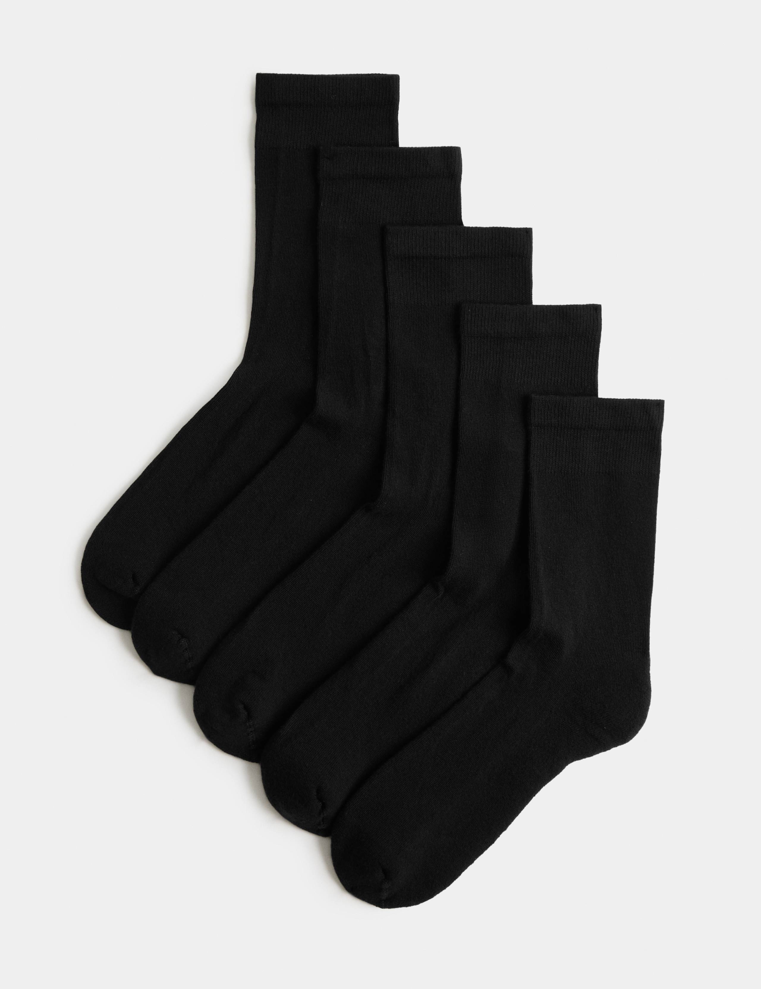 M&S cotton rich ankle socks 5 pack - British product
