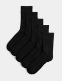 M&S cotton rich ankle socks 5 pack - British product