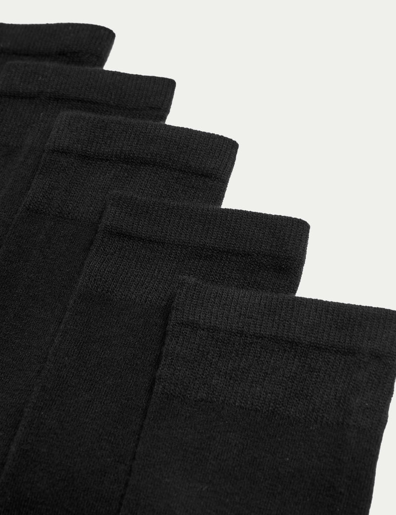 M&S cotton rich ankle socks 5 pack - British product