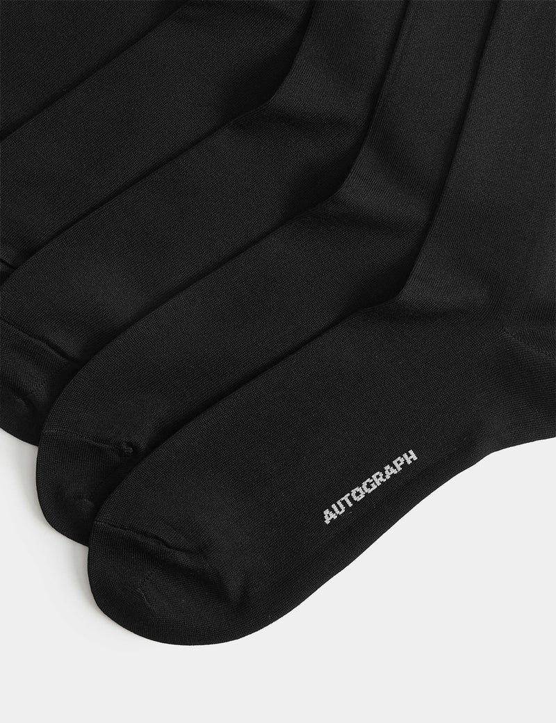 Autograph Egyptian cotton rich socks 5-pack, imported from the UK