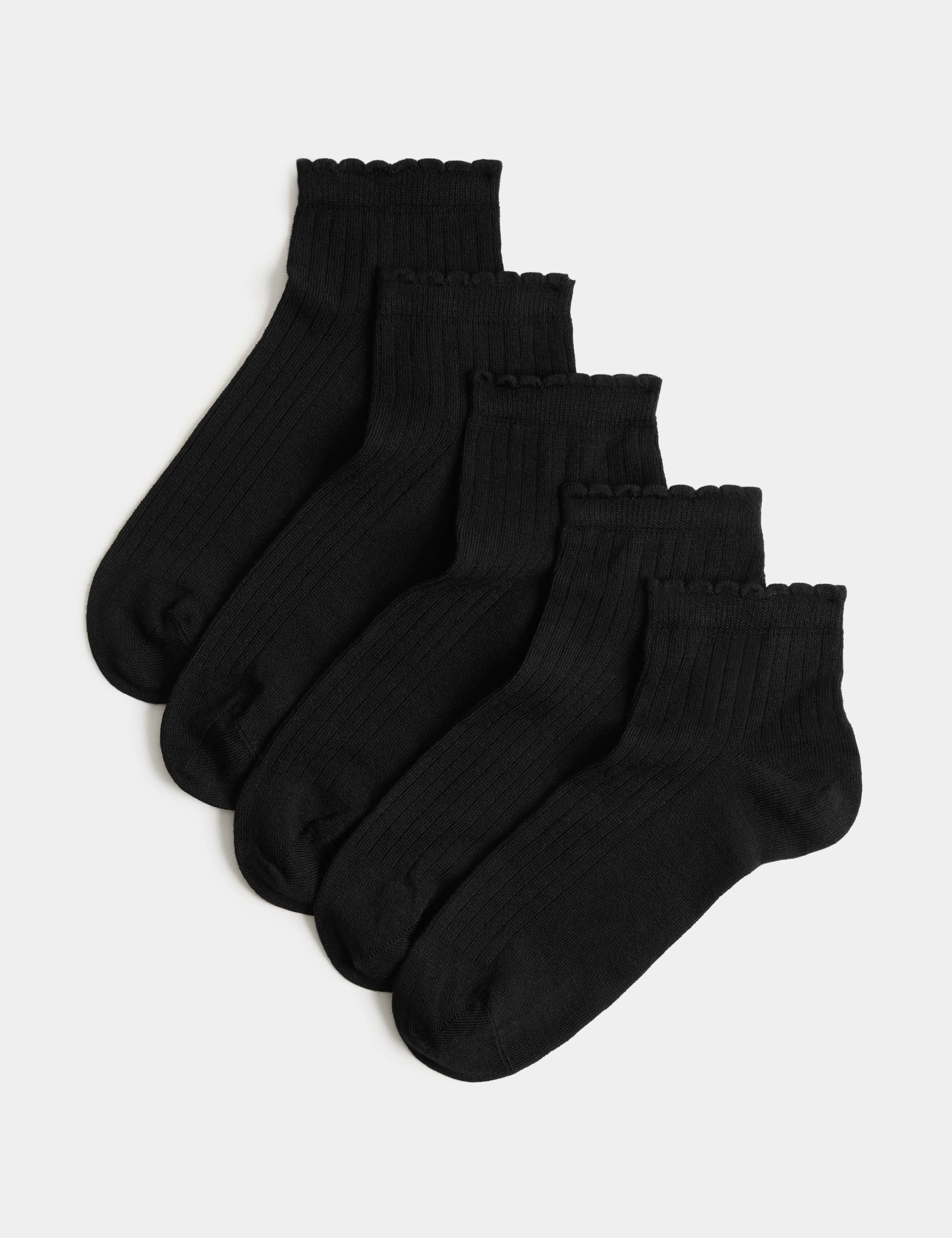 M&S seamless toe ankle socks 5 pack - British product