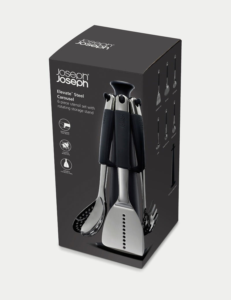 Joseph Joseph Elevate Stainless Steel 6-piece Utensil Set - British product