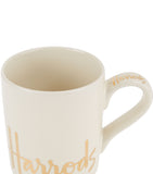 6 CREAM LOGO MUGS