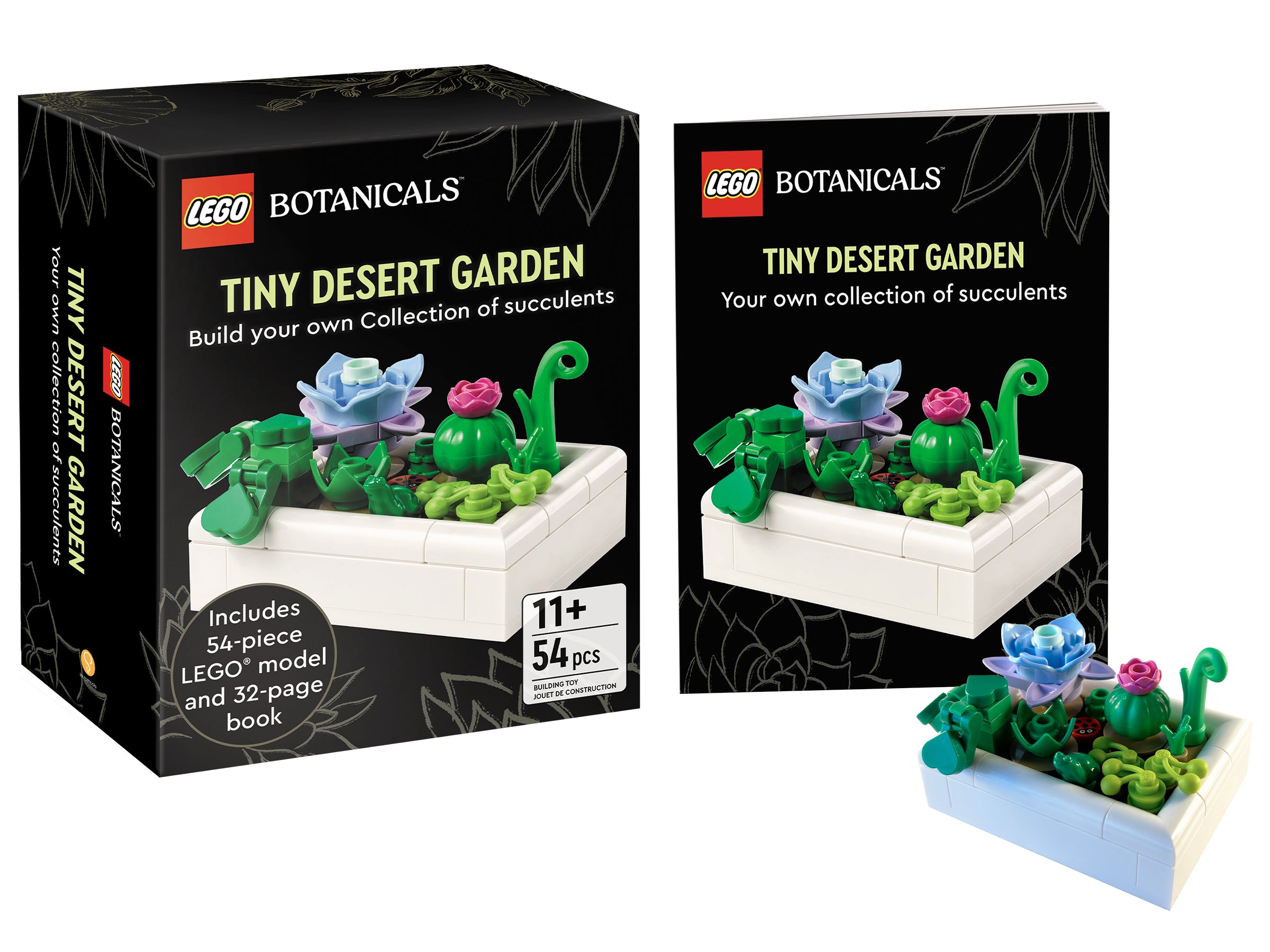 LEGO Tiny Desert Garden building set 54 pieces - British product