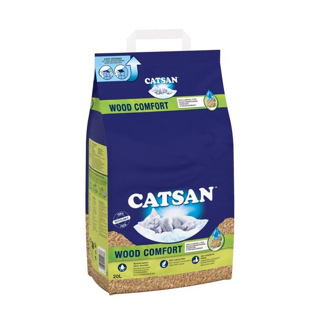 Catsan Wood Comfort   20L GOODS M&S   