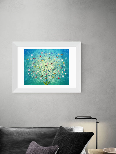Next Fiona Watson The Singing Tree Framed Art Print- Buy online at McGrocer