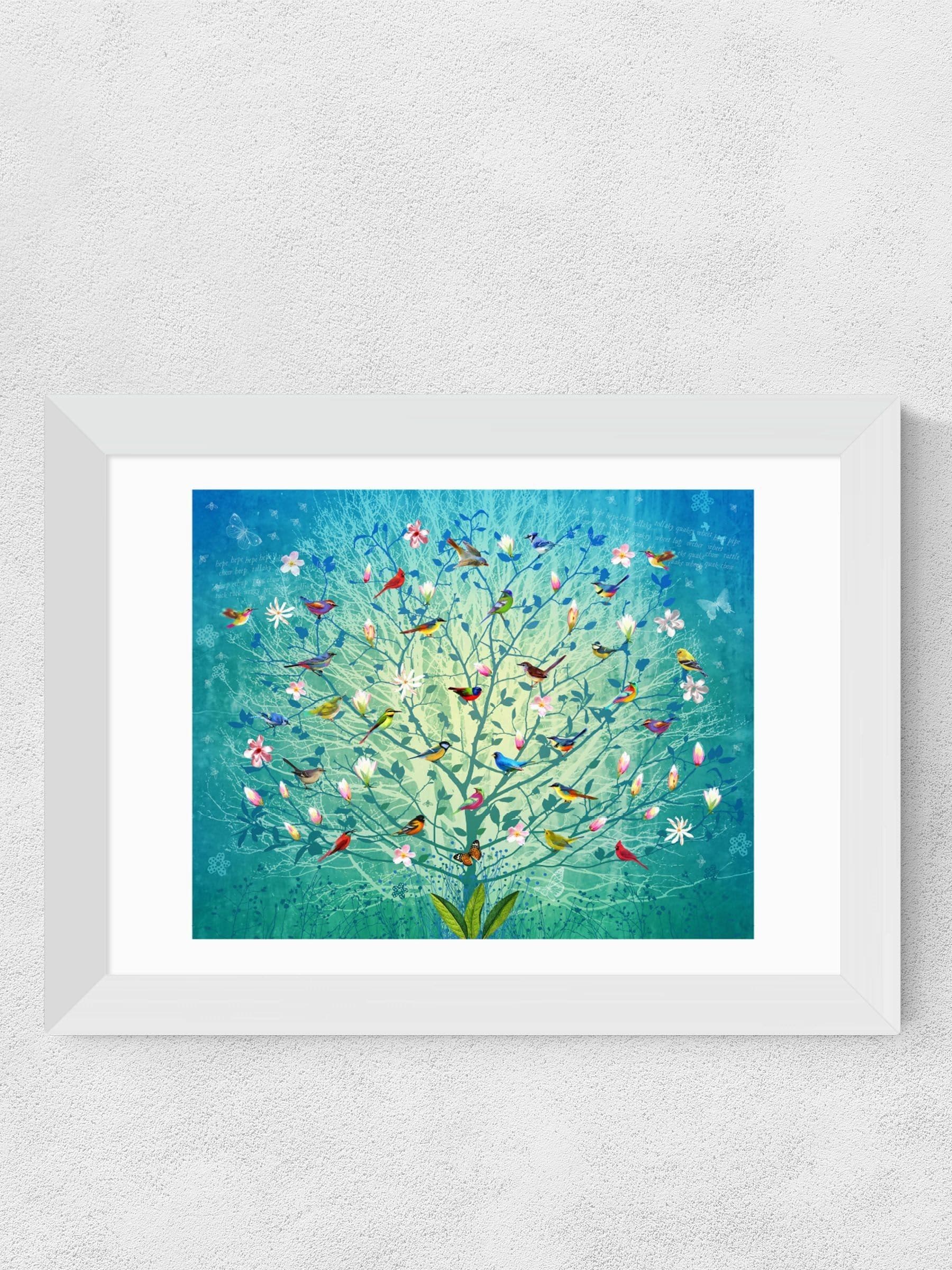 Fiona Watson The Singing Tree framed art print (British brand)