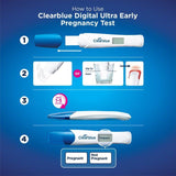 Clearblue Digital Ultra Early Pregnancy Tests   2 per pack GOODS M&S   