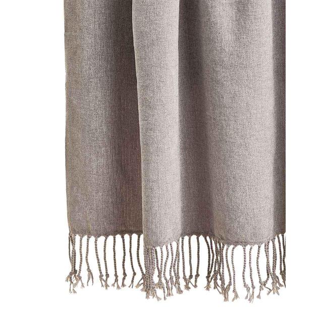 M&S Chenille Throw 1SIZE Light Grey GOODS M&S   