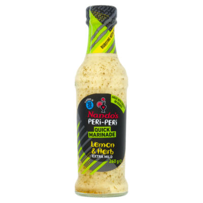 Marinade Peri-Peri Citron & Herbes Nando's Extra Douce 260g