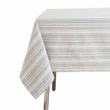 M&S Striped Pure Cotton Tablecloth GOODS M&S   