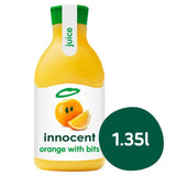 Innocent Orange Juice with Bits   1.35L GOODS M&S   