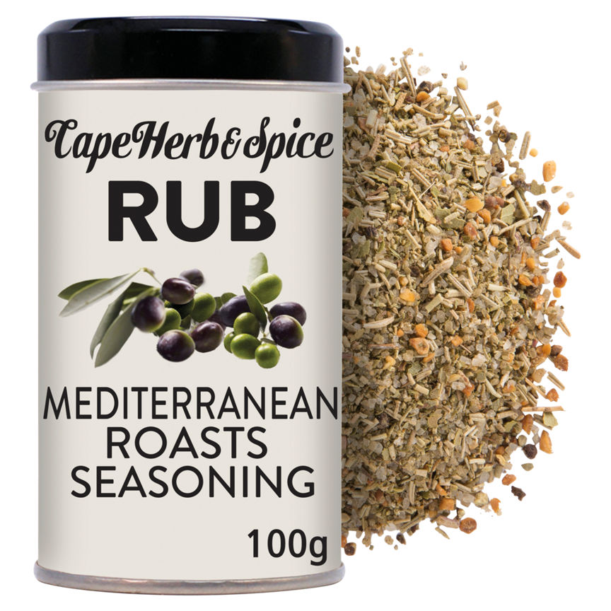 Cape Herb & Spice Rub Mediterranean Roasts Seasoning GOODS ASDA   