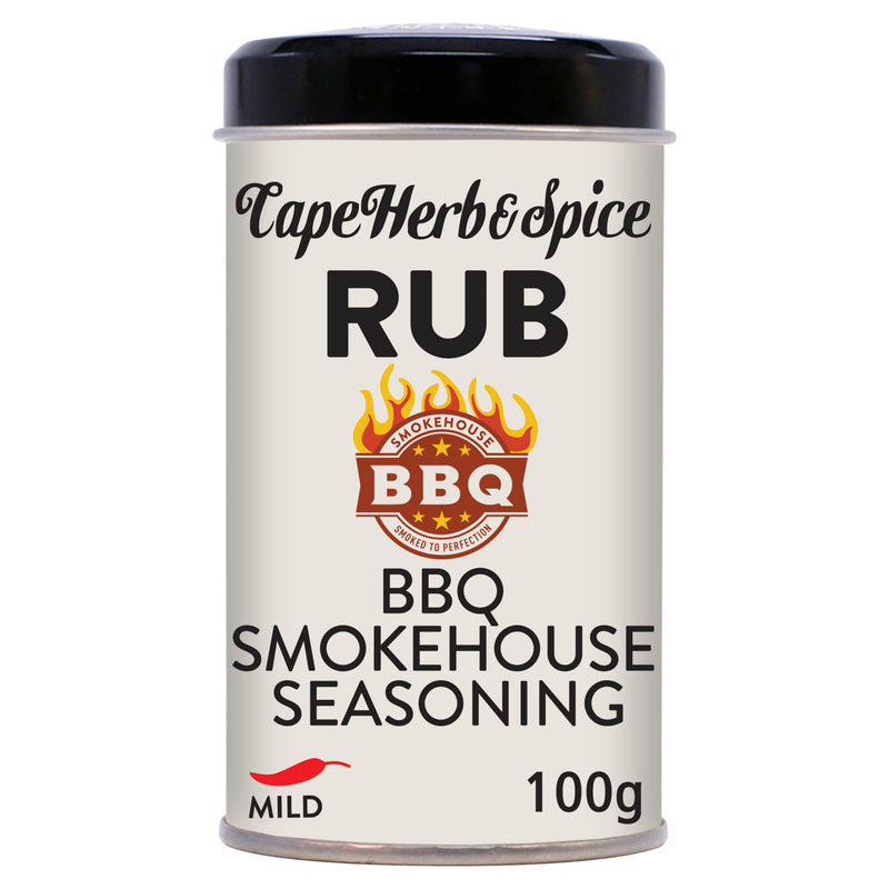 Cape Herb & Spice Smokehouse BBQ seasoning 100g, UK version