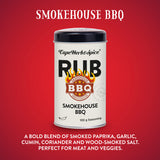 Cape Herb & Spice Smokehouse BBQ seasoning 100g, UK version