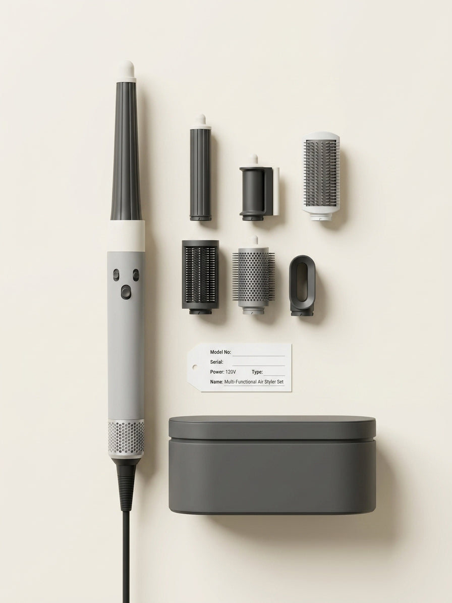 Dyson Airwrap i.d. Straight+Wavy styler and dryer, imported from the UK
