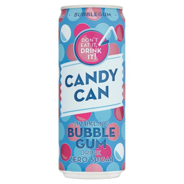 Candy Can Bubblegum Zero Sugar 330ml   330ml GOODS M&S   